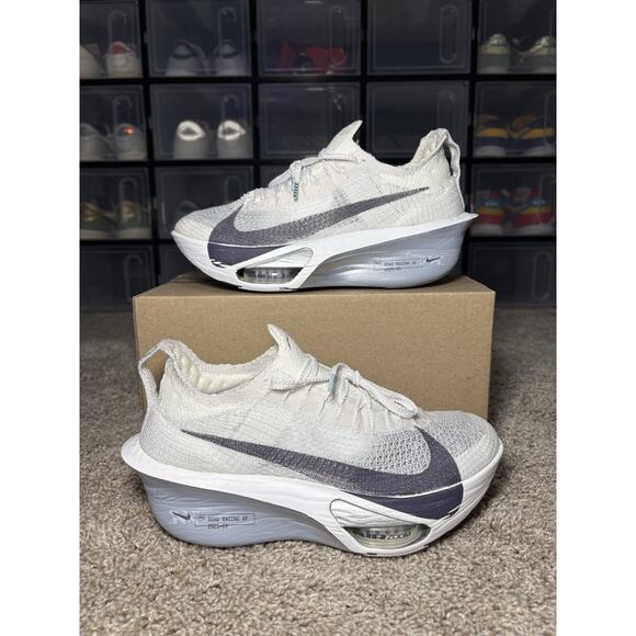 Nike Air Zoom AlphaFly Next% 3 Pure Platinum Running FD8315 102 Women’s Size 7.5 - Picture 1 of 7